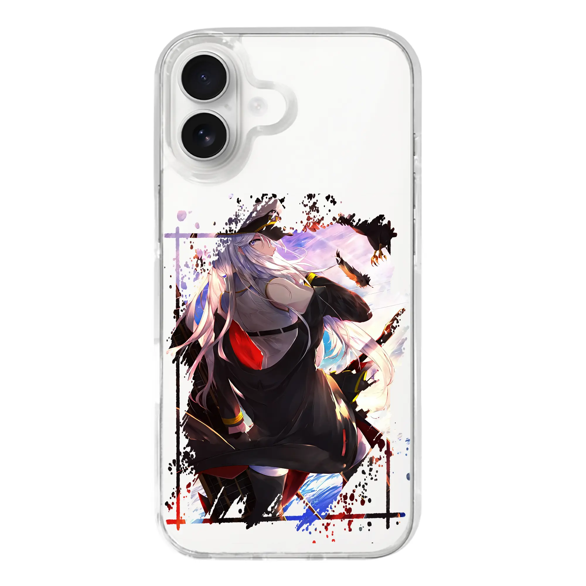 アズールレーン グッズ,エンタープライズ - iPhone 17シリーズ 透明スマホケース – 薄型・耐衝撃・精密フィット保護カバー